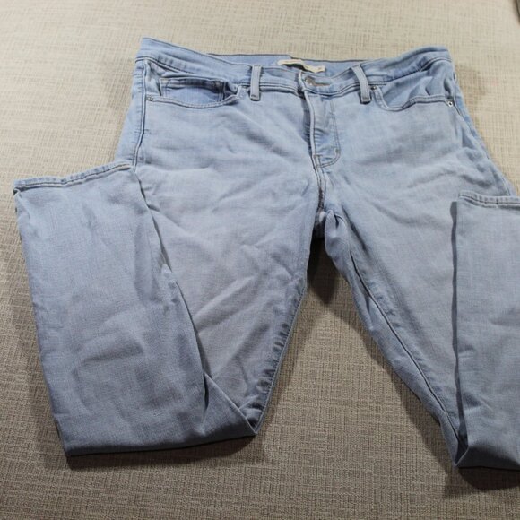 Levi's 311 Size 313x0 Shaping Skinny Light Blue Jeans - Picture 1 of 7